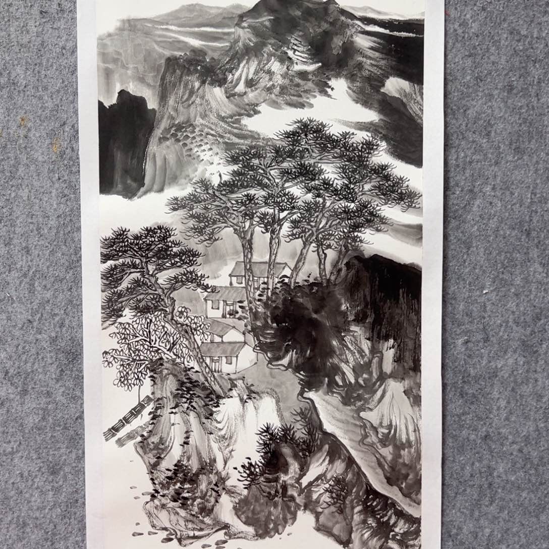 国画杜国庆出版原作