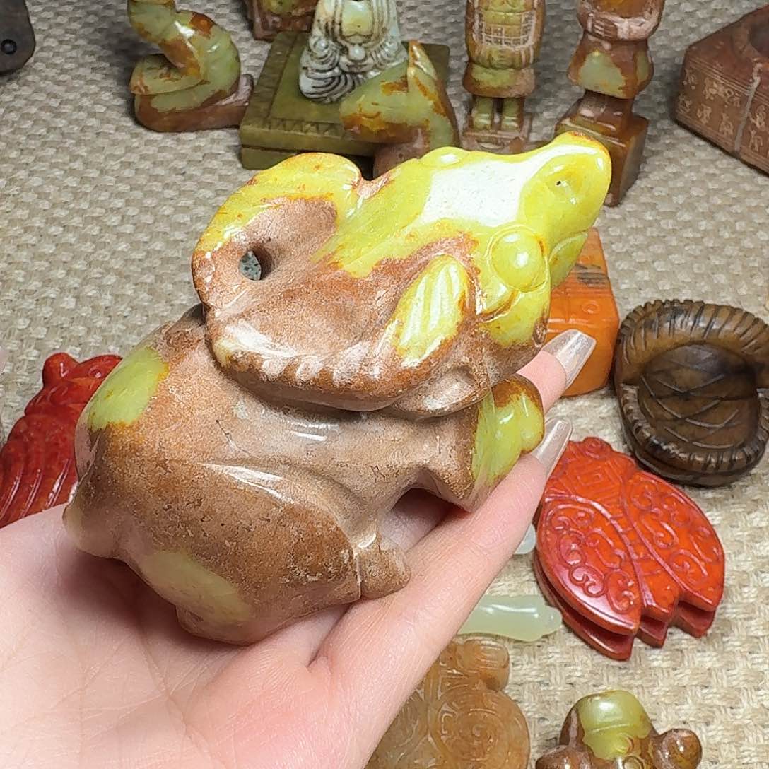 白玉菩提吊坠挂件