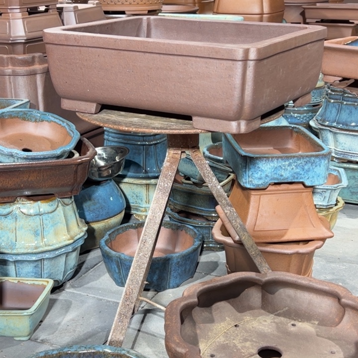 文***堂花盆紫砂高温窑变52公分