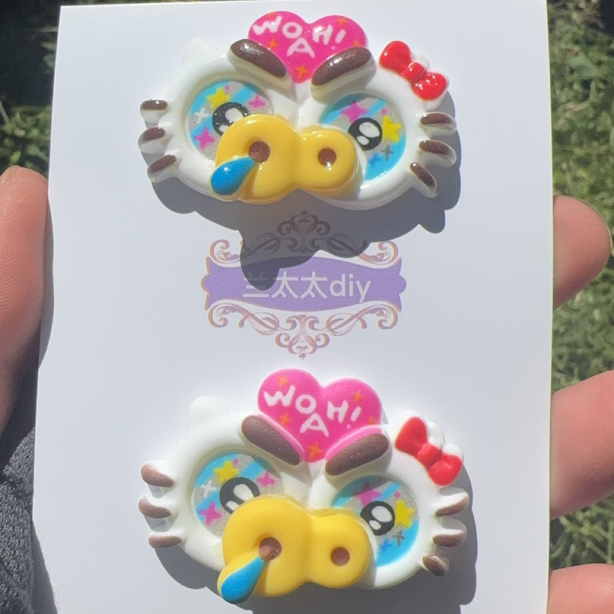 Lantt「兰太太」定制左卫门kt树脂食玩diy配件摆件挂件