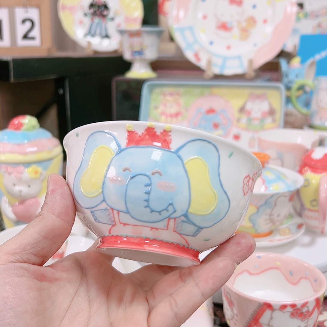 可爱陶瓷高温手作