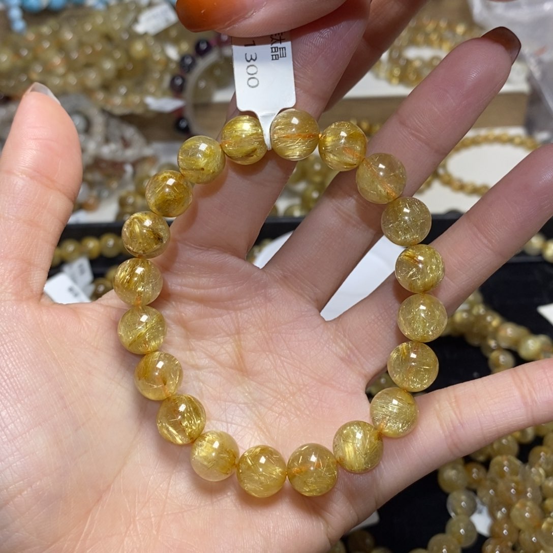 水晶手串未镶嵌奶**丁手串