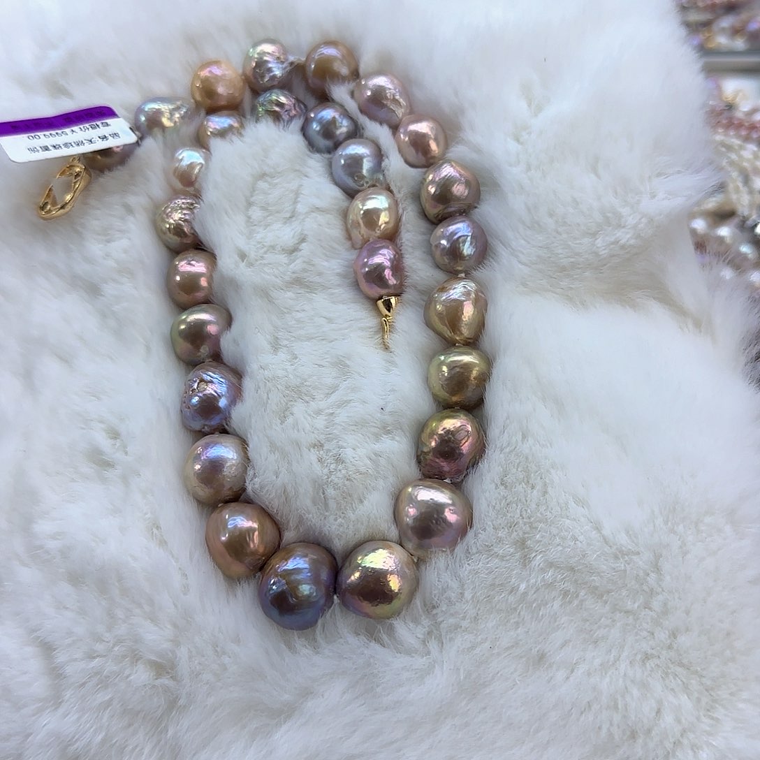 未镶嵌项链定制多样性发货发其一196淡水珍珠