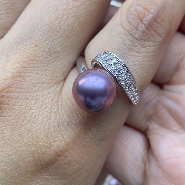 未镶嵌戒指淡水珍珠