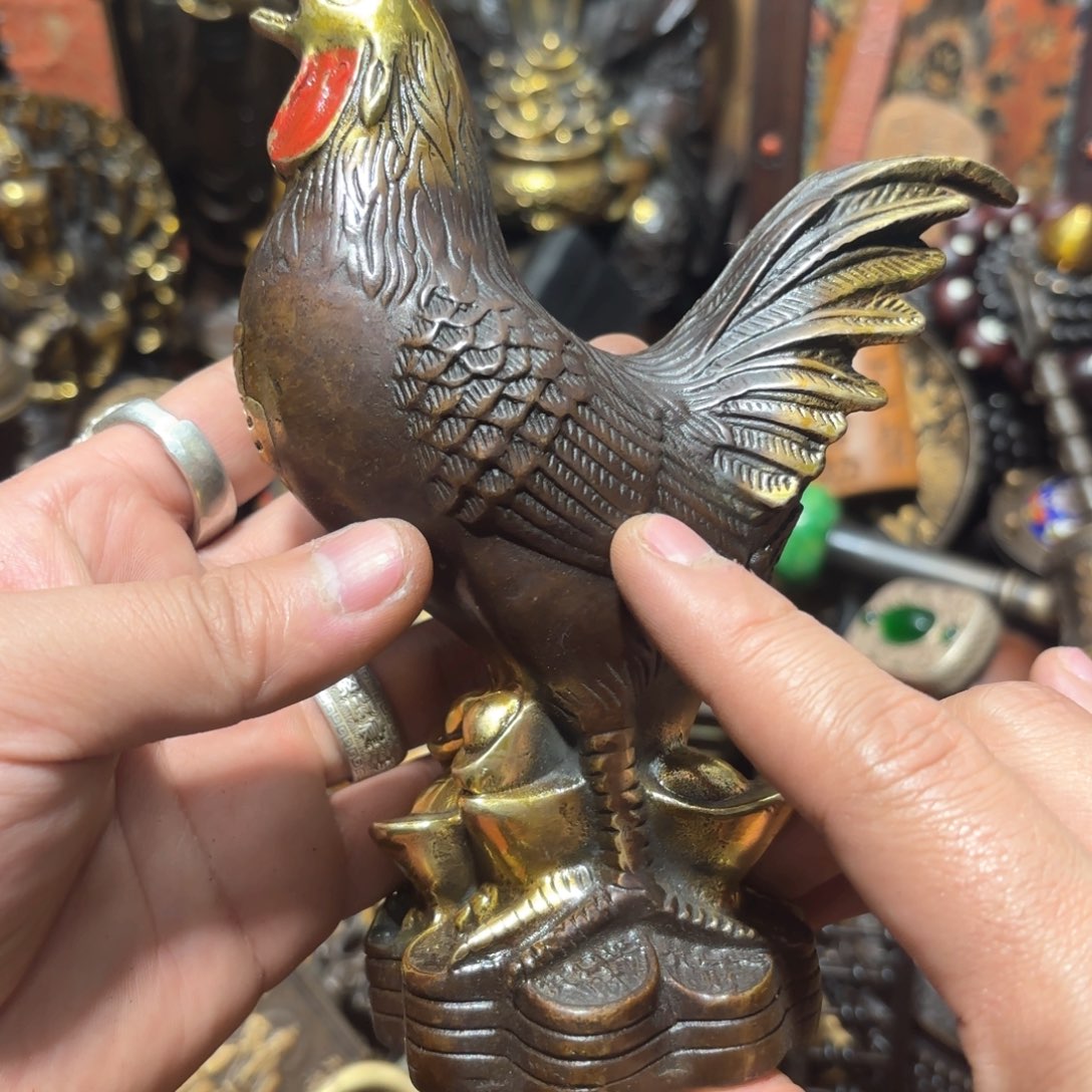 珍华铜器文玩摆件