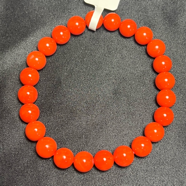 南红圆珠手串14.9g7mm+BM-11-21