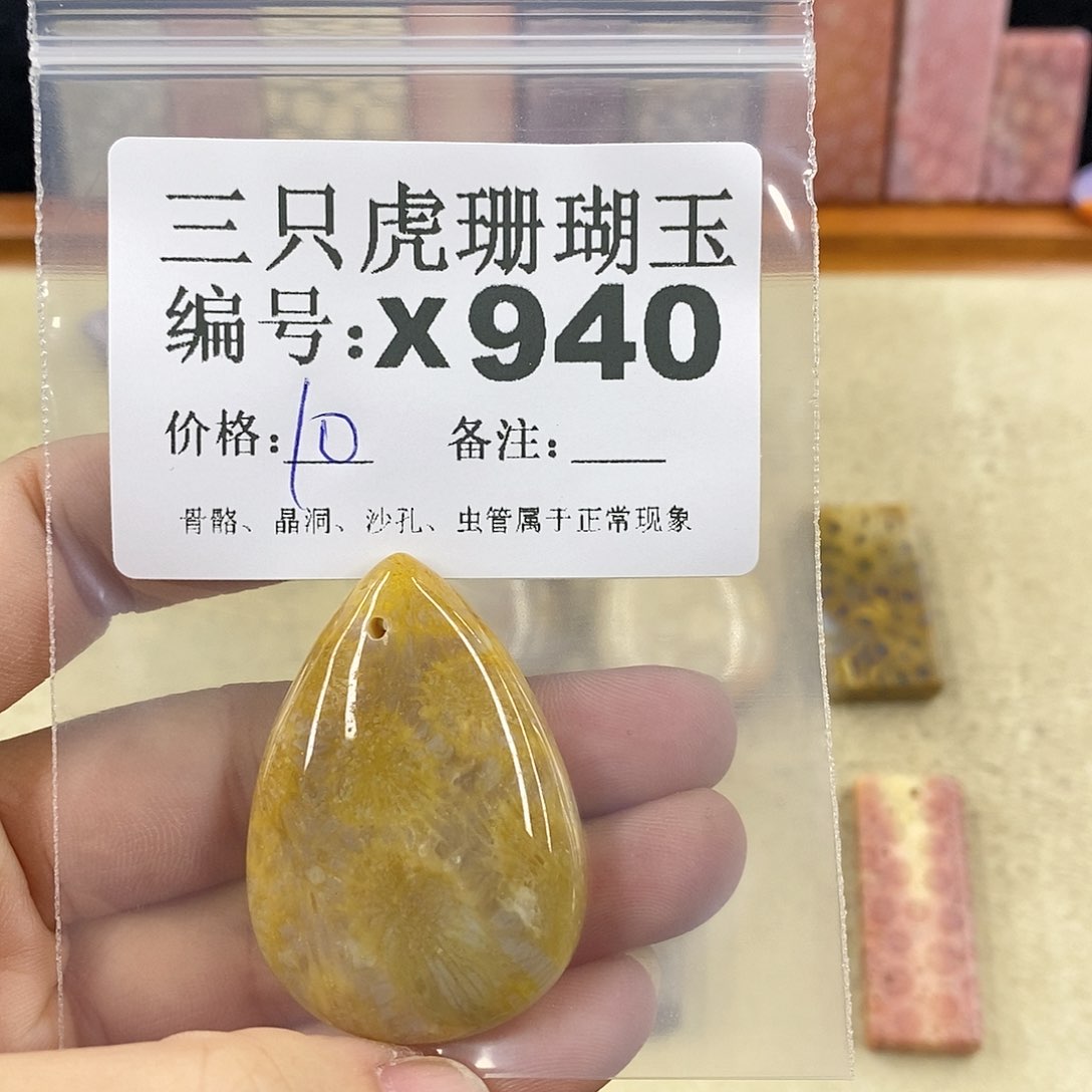 硅化珊瑚（珊瑚玉）1未镶嵌k***n