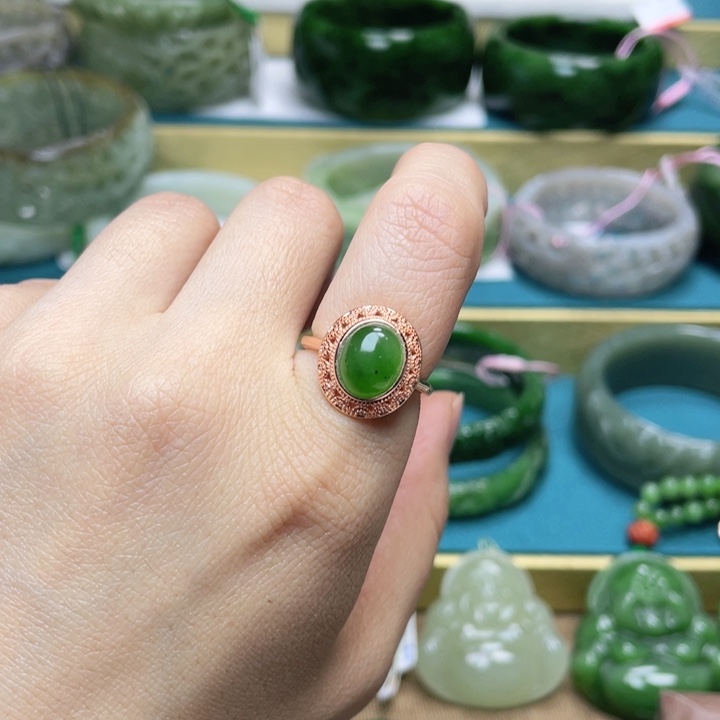 和田玉戒指未镶嵌