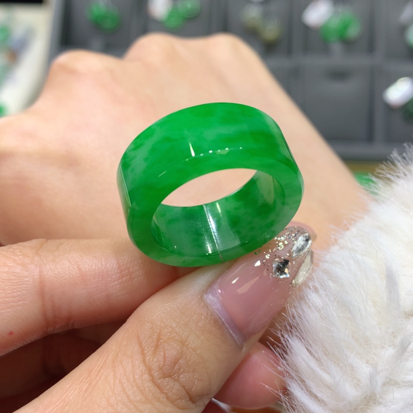 【闪购商品】翡翠戒指未镶嵌楠*翡翠