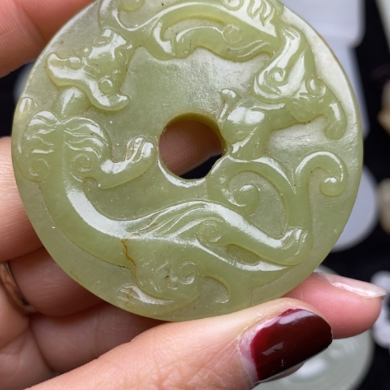 【闪购商品】和田玉挂件未镶嵌幸**安