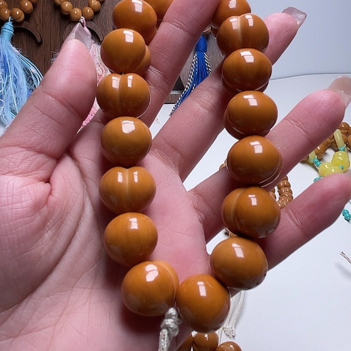 猴头核桃吊坠17尺寸柯基屁桃