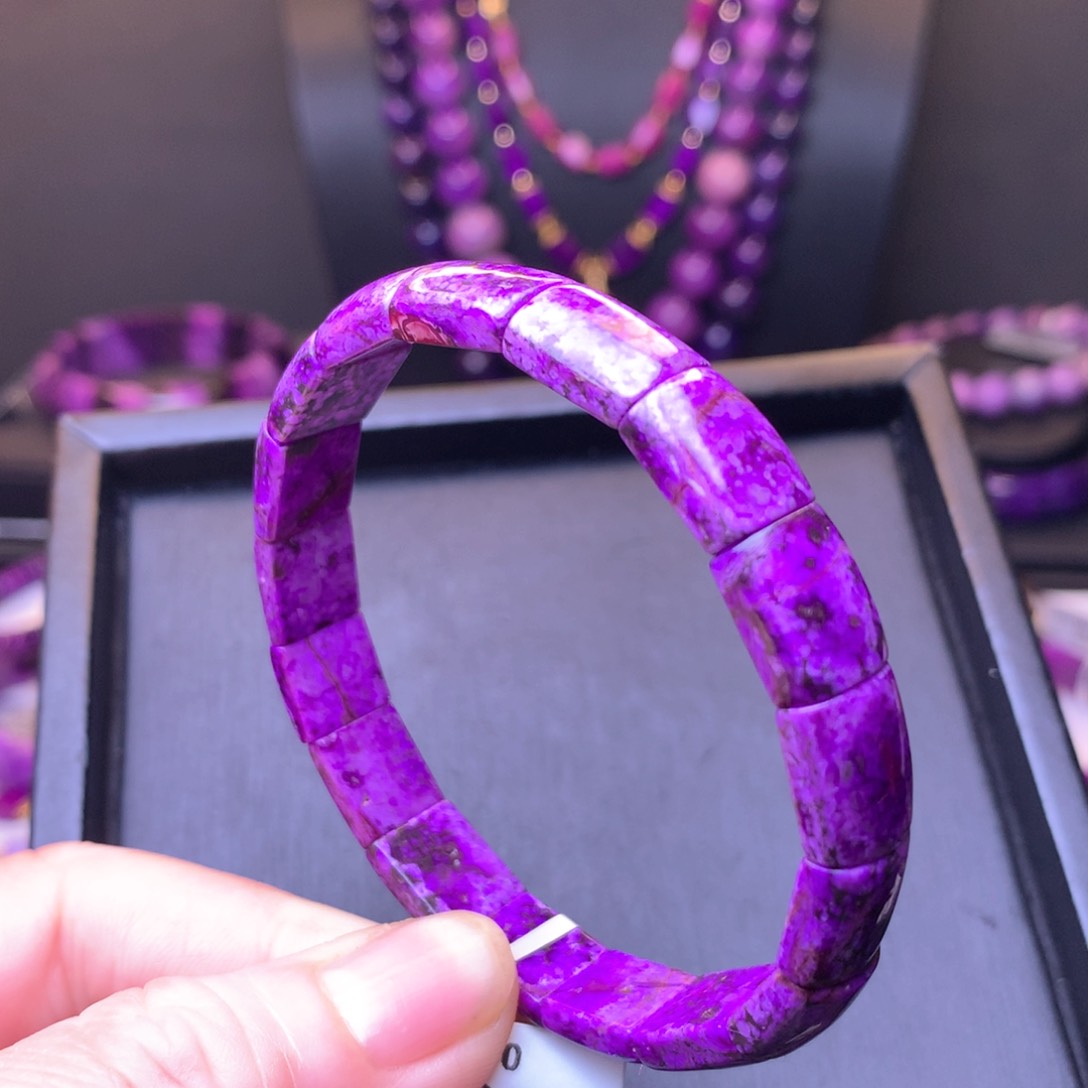 苏纪石（舒俱来）镯排未镶嵌