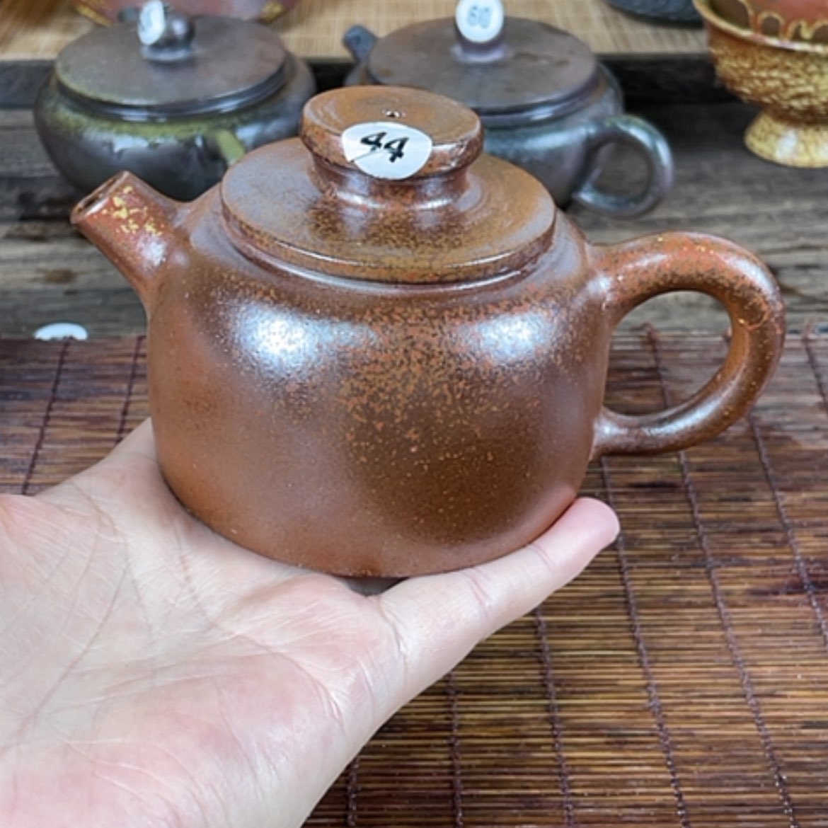 【闪购商品】柴烧茶壶200毫升左右微瑕
