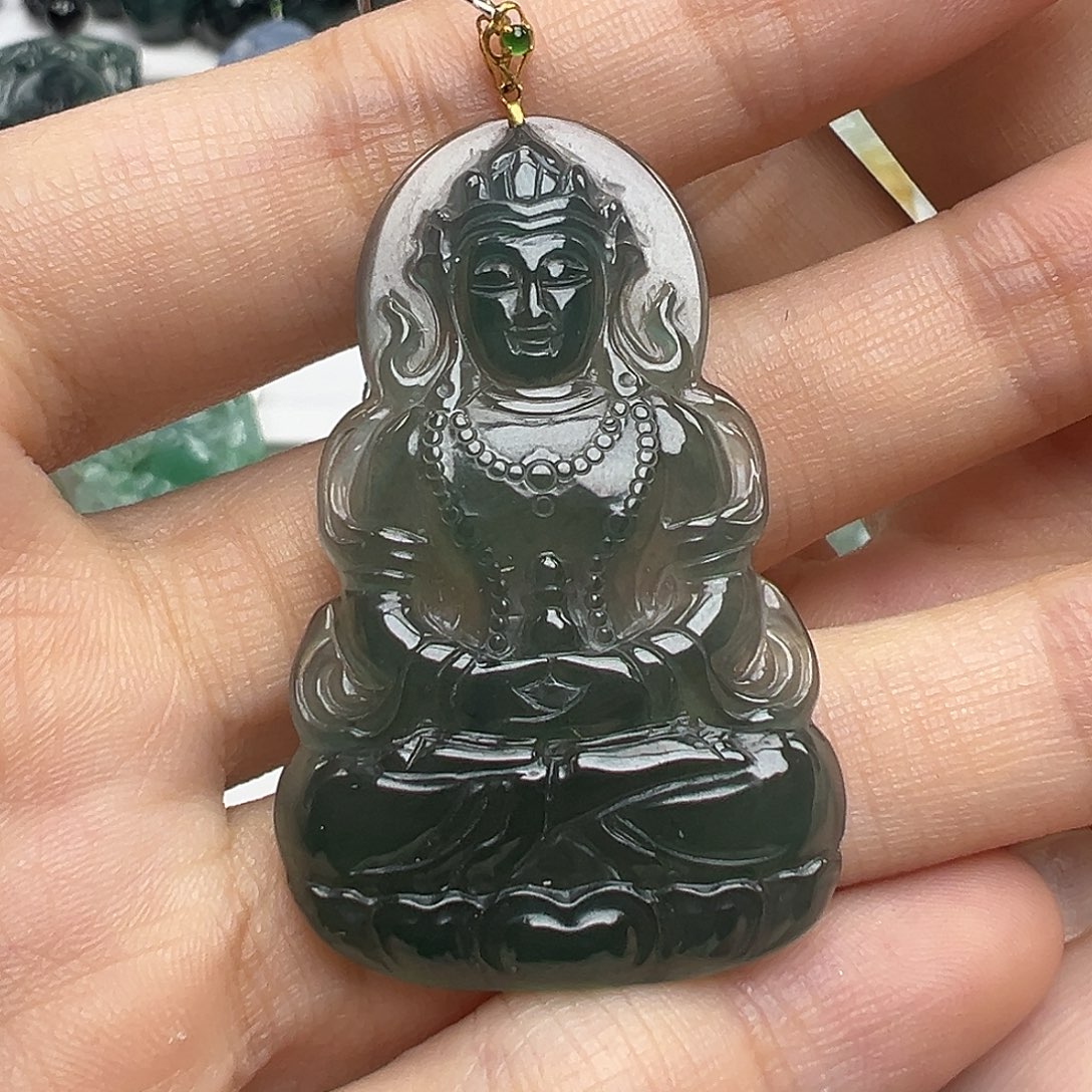 翡翠未镶嵌颈饰翡翠自选