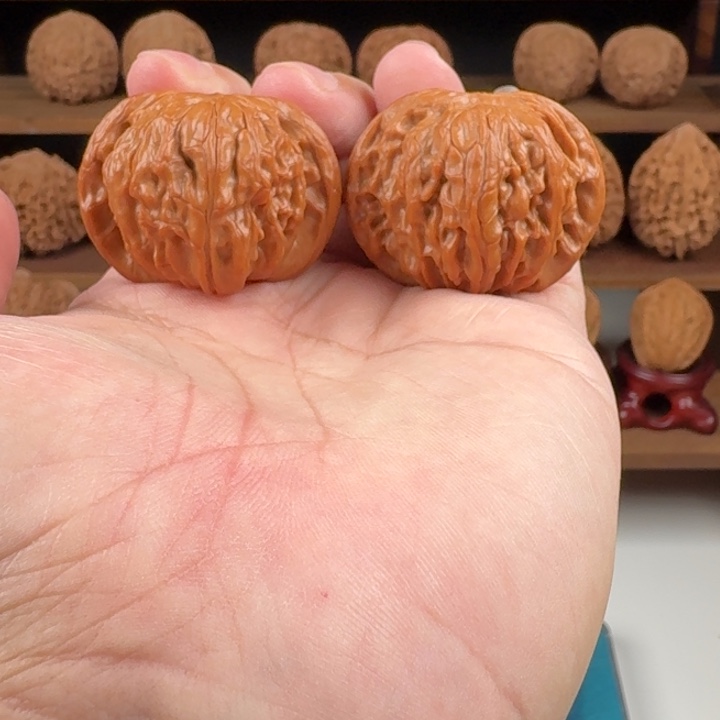 吊坠文玩核桃磨盘有修41/39/32