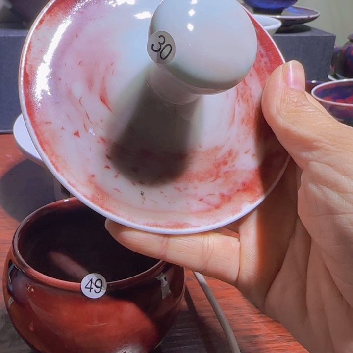 ****枫杯子陶钧瓷盖置精品系列