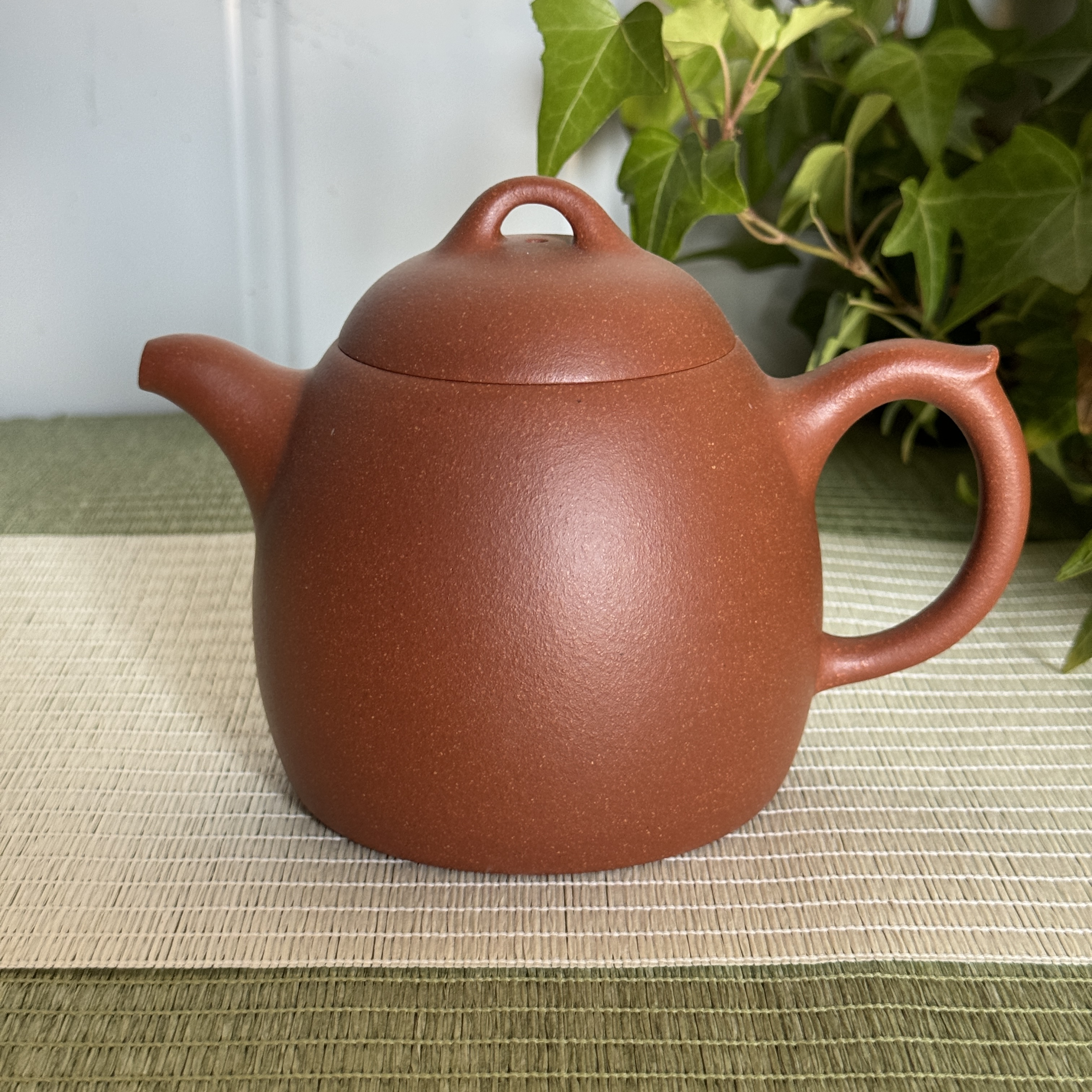 宜兴紫砂壶茶壶半手工红降坡秦权大容量大茶壶470毫升