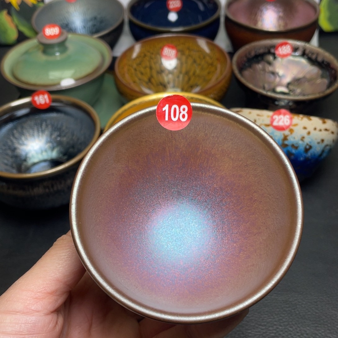 茶盏108 建窑建盏茶盏