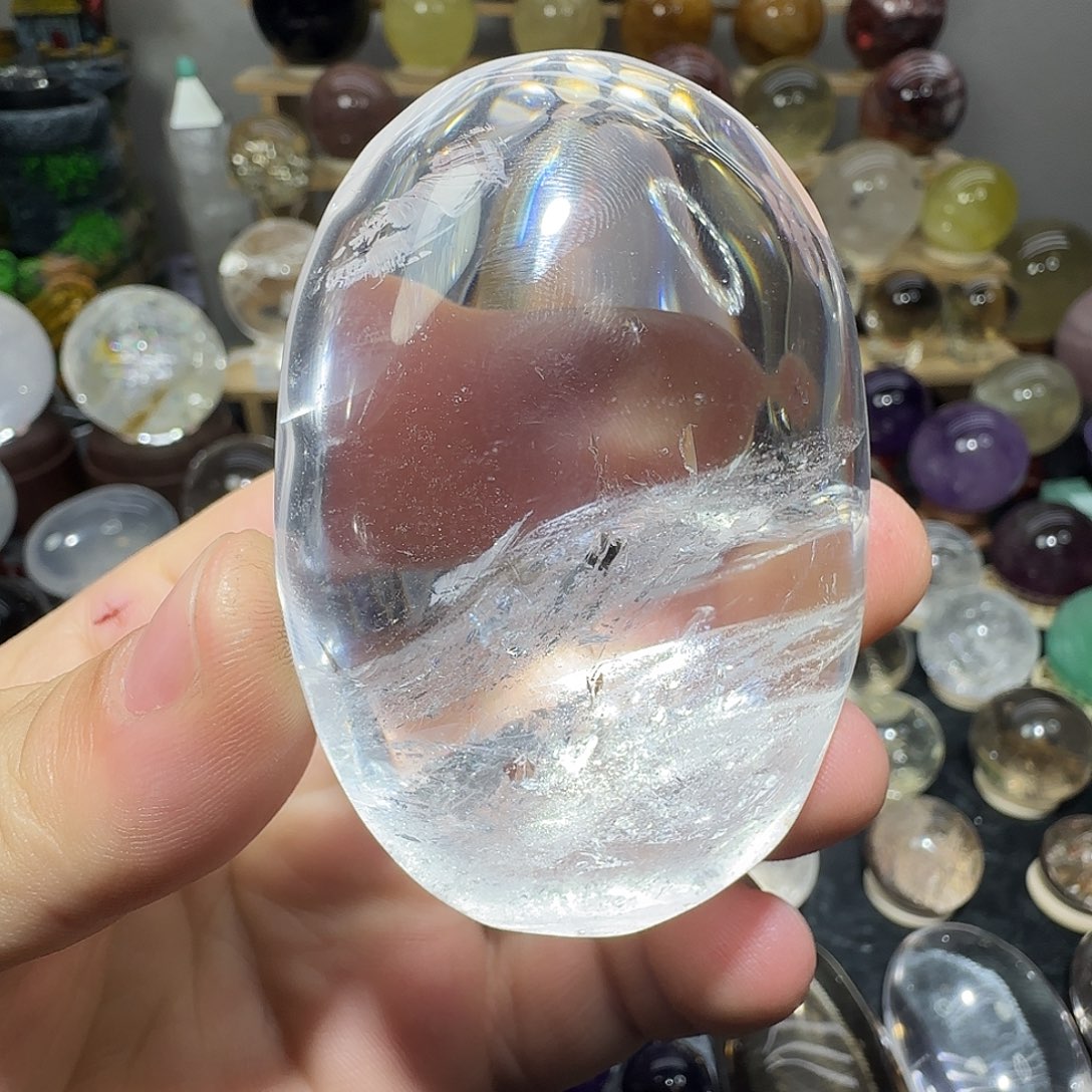 水晶未镶嵌珠宝半成品