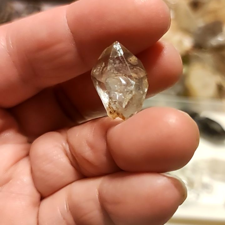 水晶未镶嵌珠宝半成品