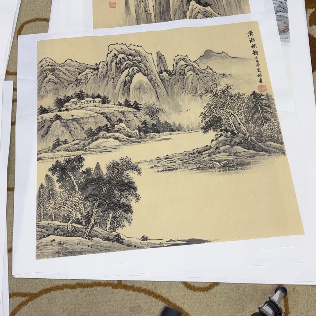 国画蒙生佑四尺斗方艺