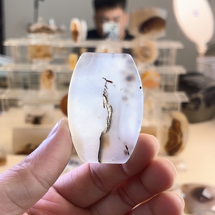 玛瑙/玉髓未镶嵌吊坠(不含链)