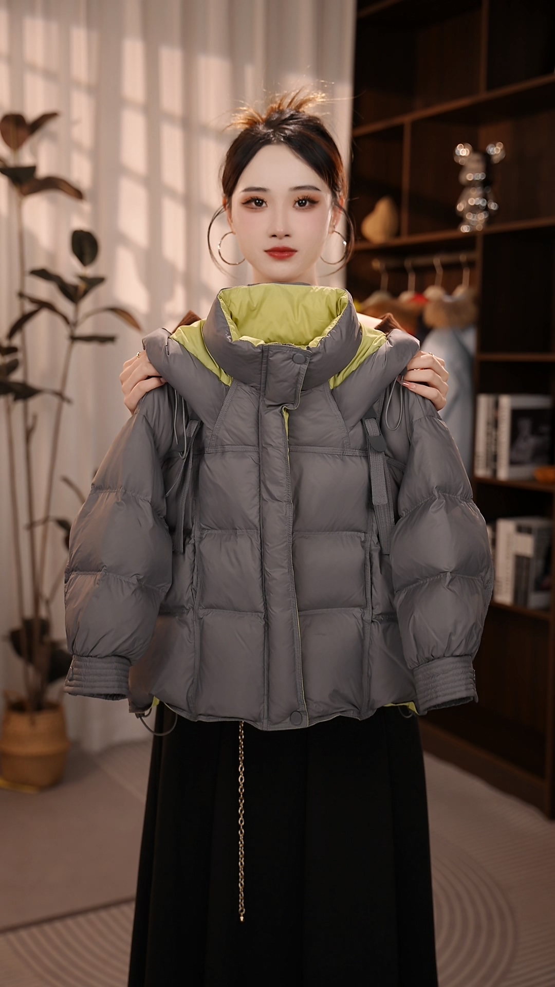 【Q·Z专属】2025年90白鸭绒新国标童装男童女童加厚韩版儿童羽绒服 