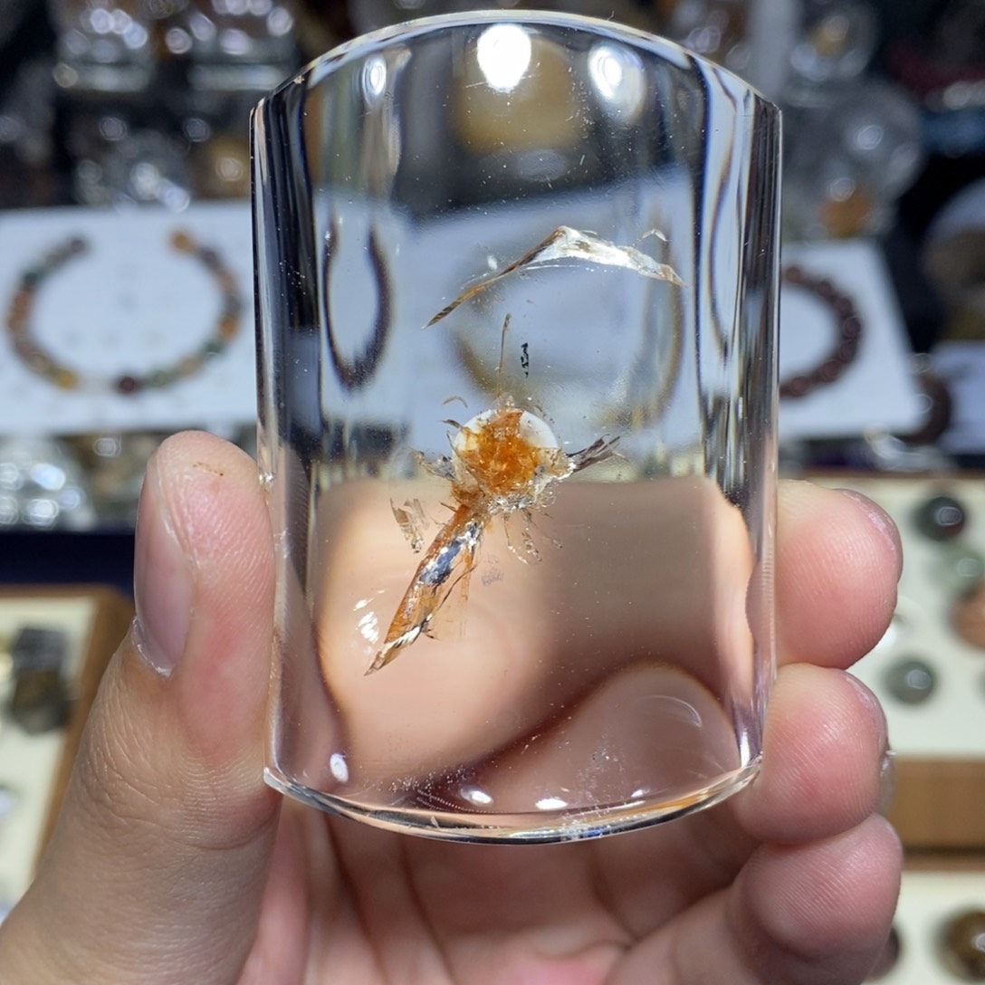 水晶吊坠未镶嵌水晶