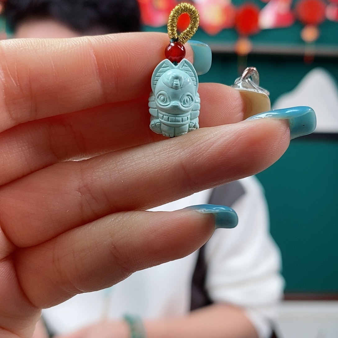 绿松石珠宝奇石未镶嵌