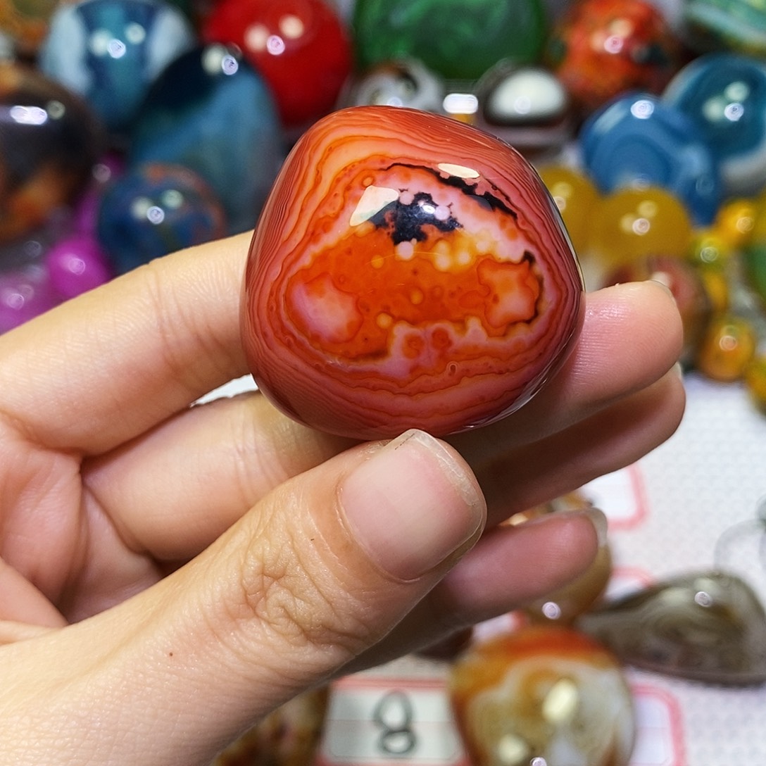 玛瑙/玉髓未镶嵌珠宝奇石