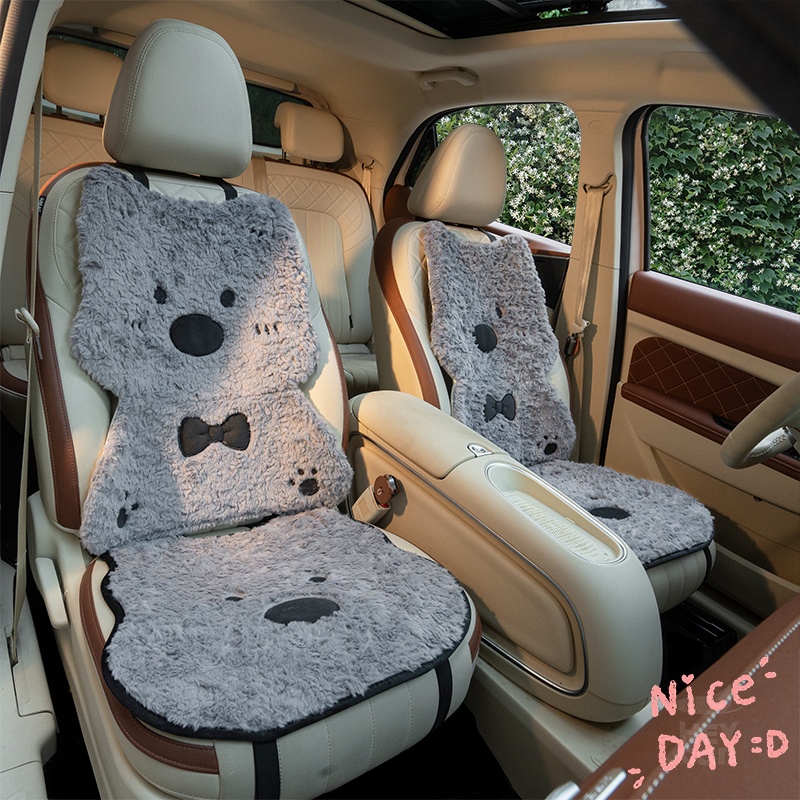 夏雷顿西高地汽车坐垫通用车垫冬季保暖耐脏座套半包防滑5座秋冬