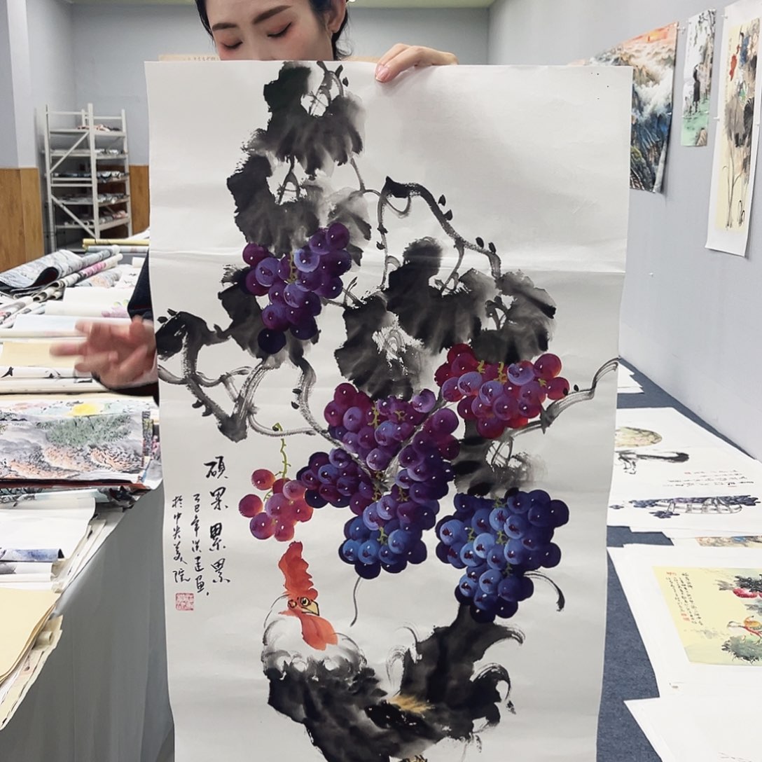 国画国画纯手绘作品