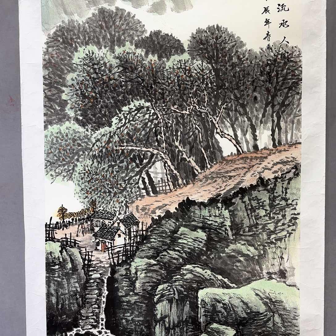 国画国画纯手绘作品请放心去藏