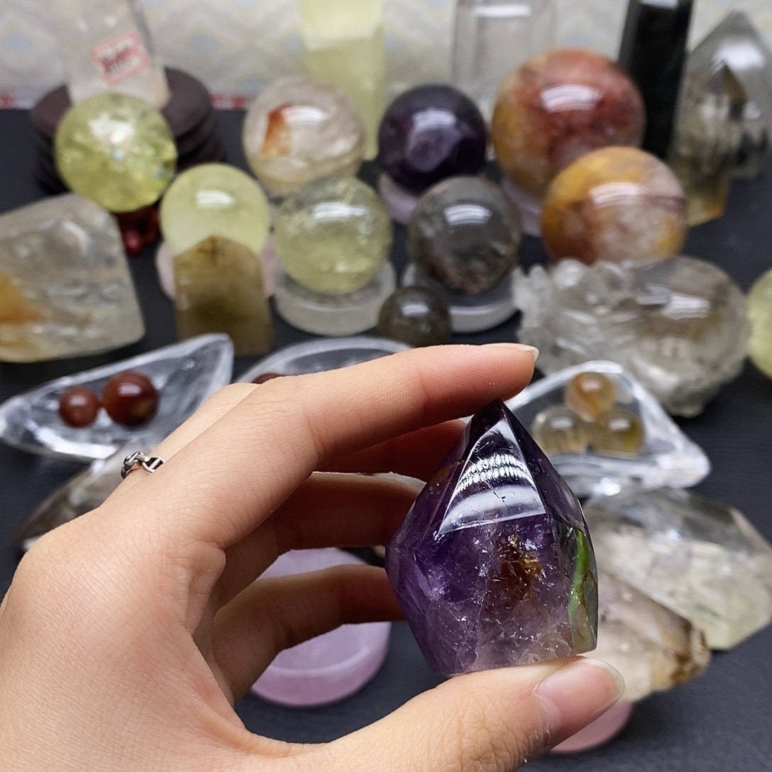 水晶未镶嵌珠宝半成品245水晶石
