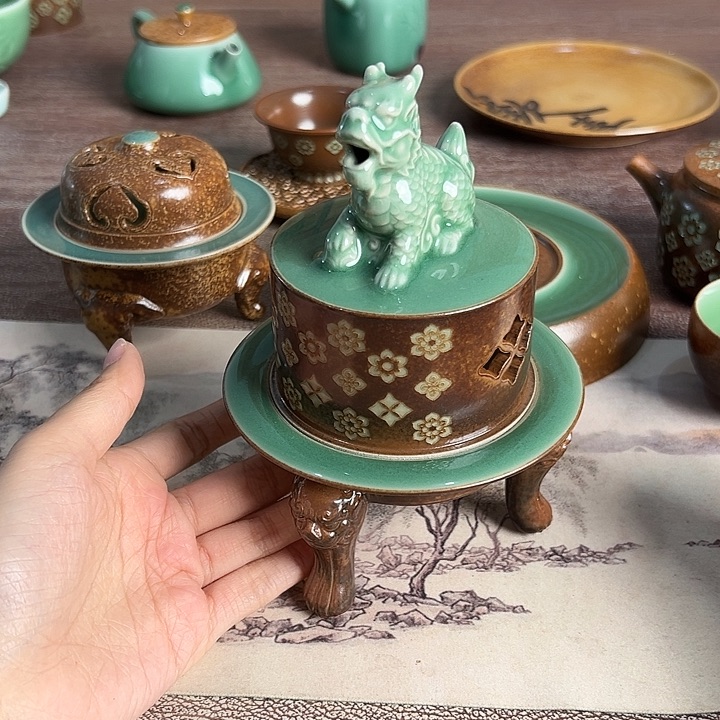 小米茶器龙泉青瓷