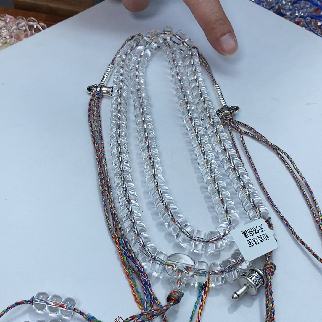 水晶手链未镶嵌原创设计