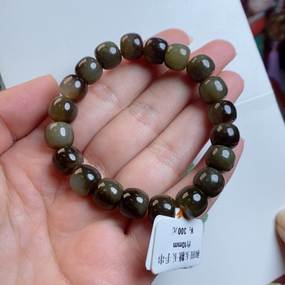 和田玉手链未镶嵌