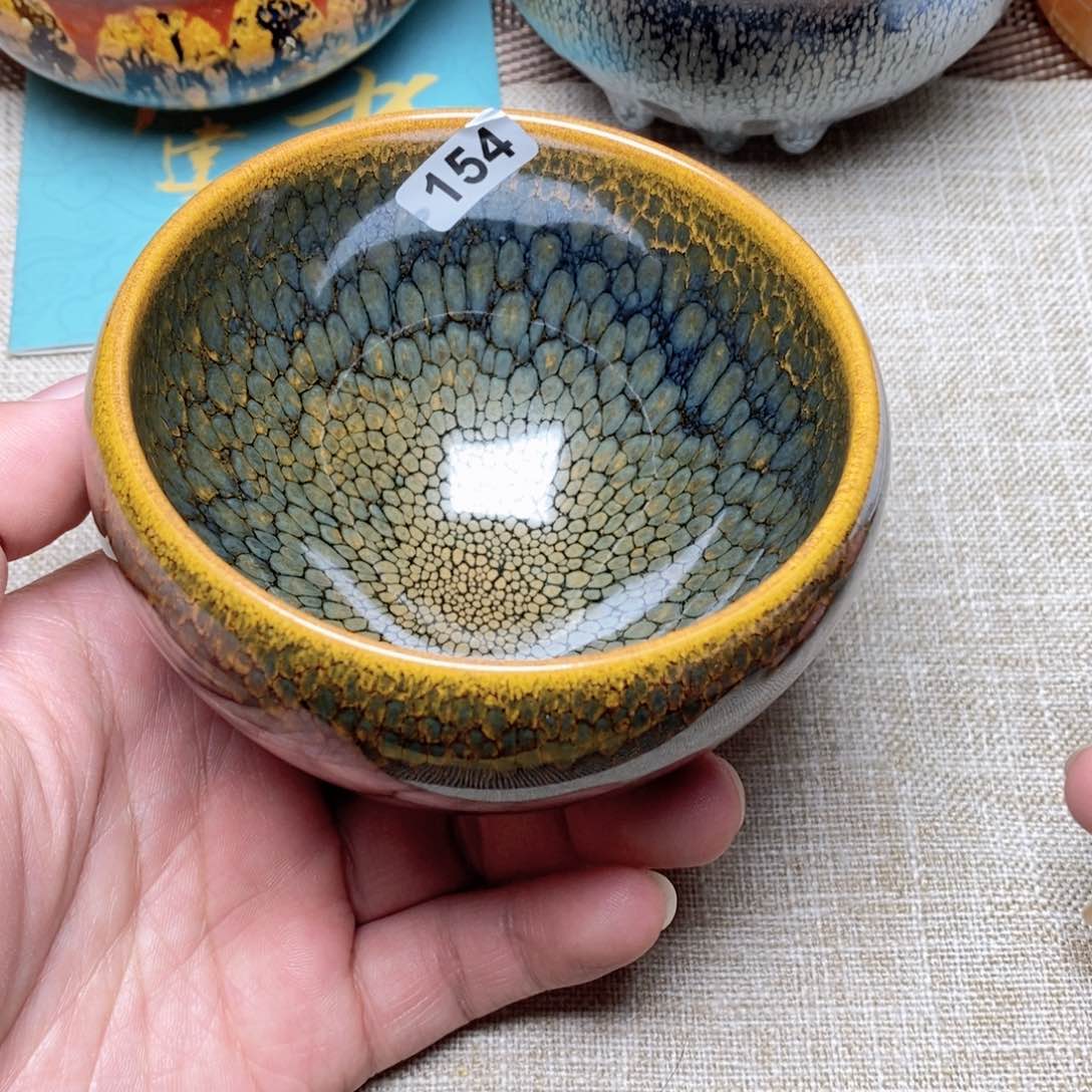 建窑建盏主人茶盏154