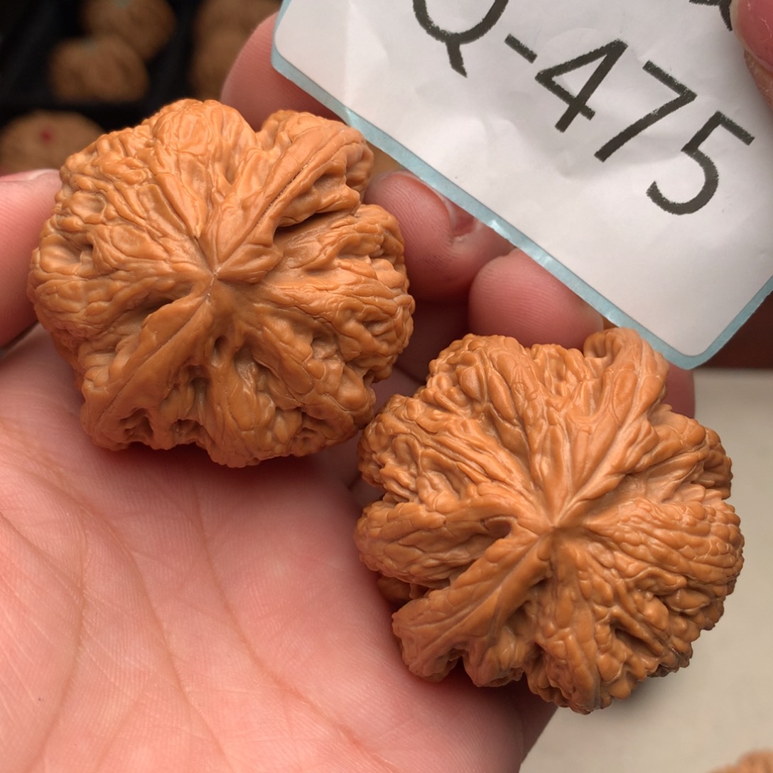 文玩核桃把件45球筋……..