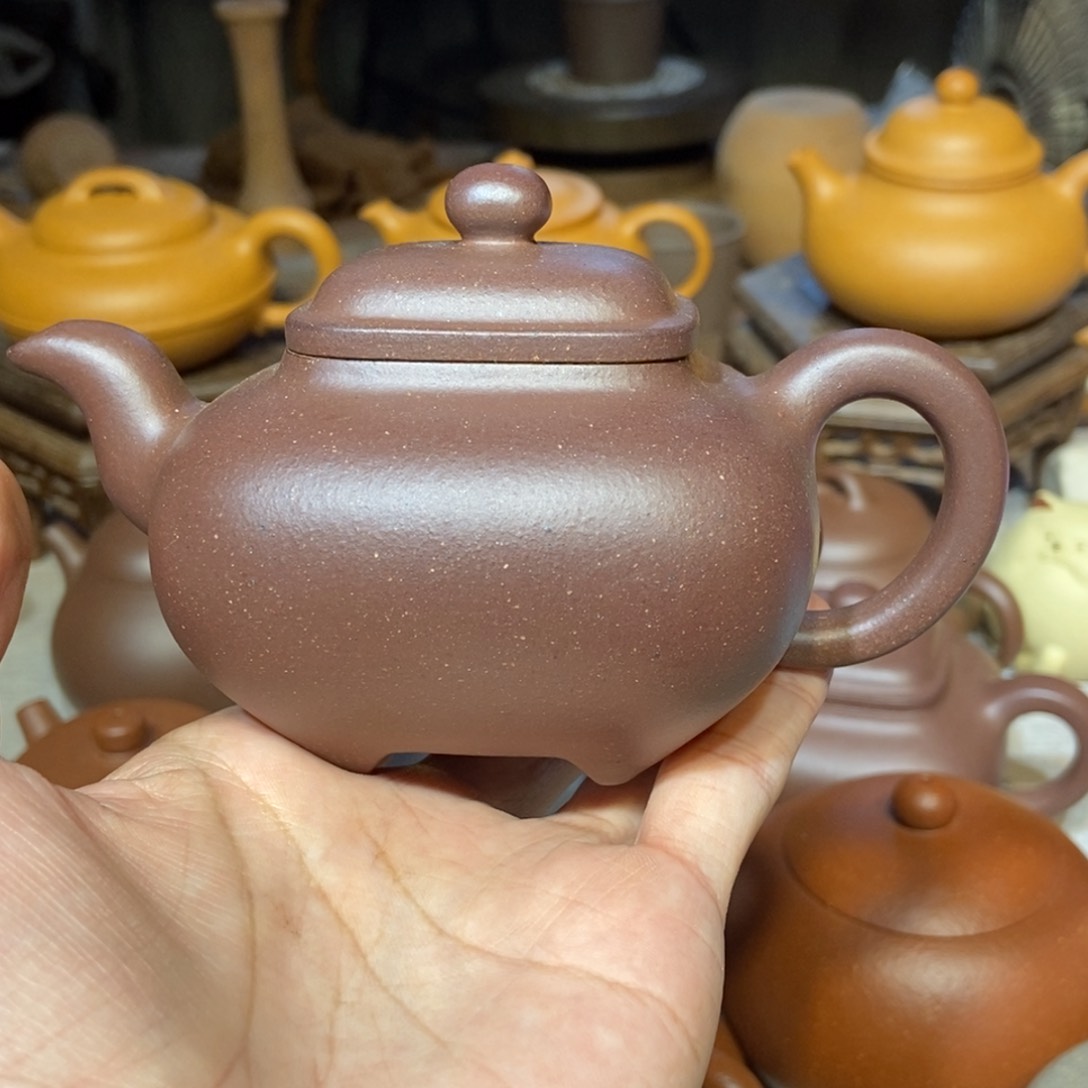 茶壶紫砂新**路微瑕紫砂