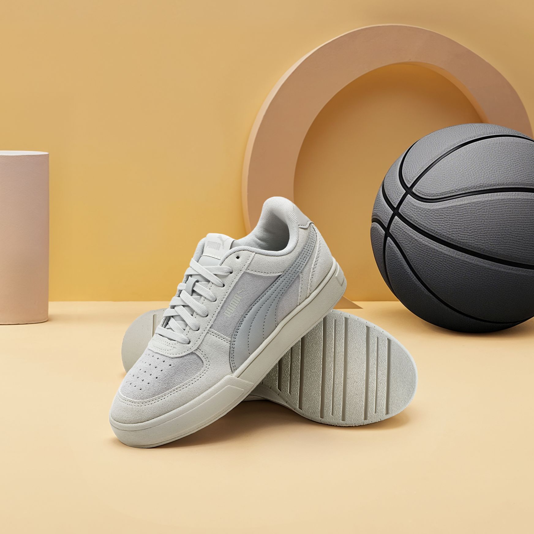 PUMA彪马 流光风新款男女同款复古低帮休闲板鞋CAVENSUEDE 391939