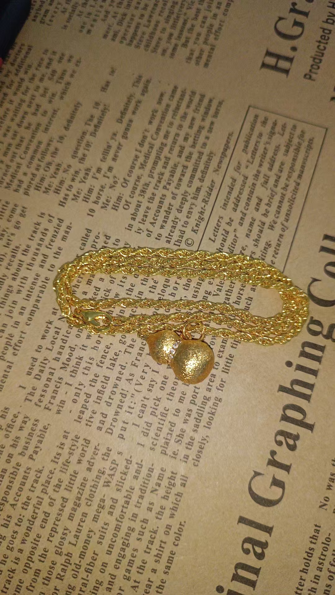 k23时尚女士百搭吊坠