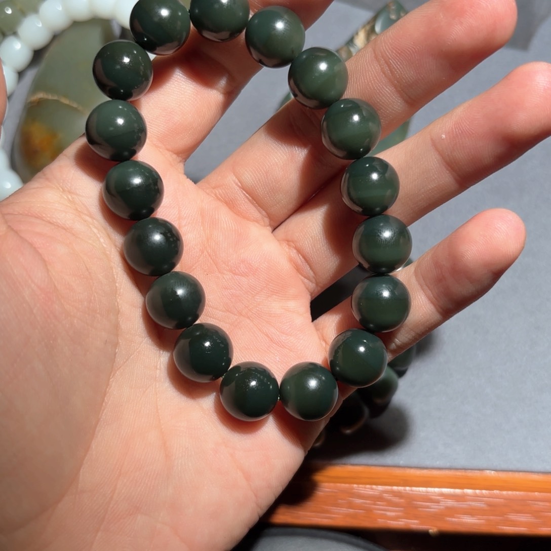 和田玉手链未镶嵌