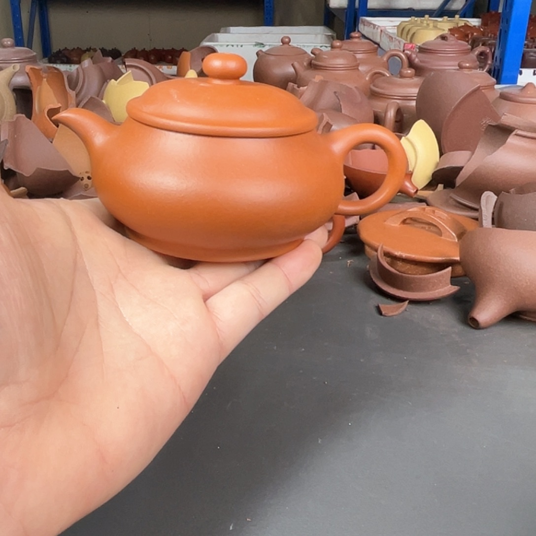 茶壶紫砂李丹朱泥明炉