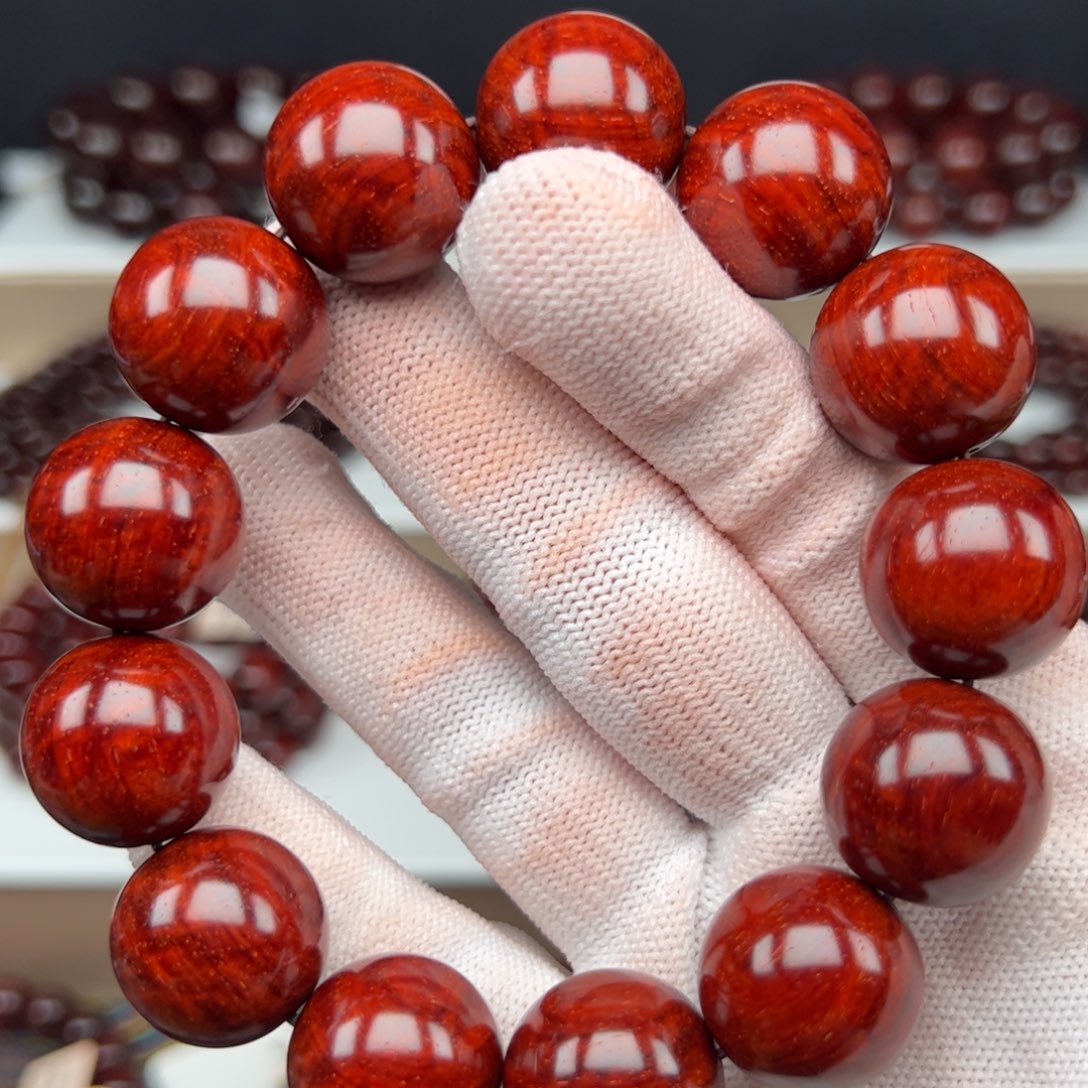 心***念手串/手链小叶紫檀1.8水波泥料6843