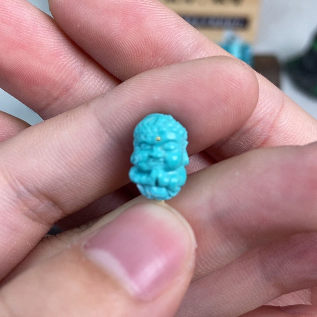 绿松石雕刻未镶嵌