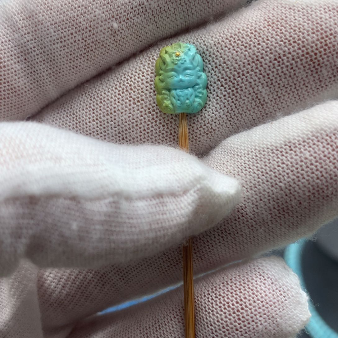 绿松石挂件未镶嵌