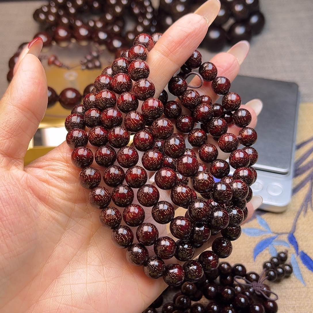 檀香紫檀（小叶紫檀）0.8 108满天星