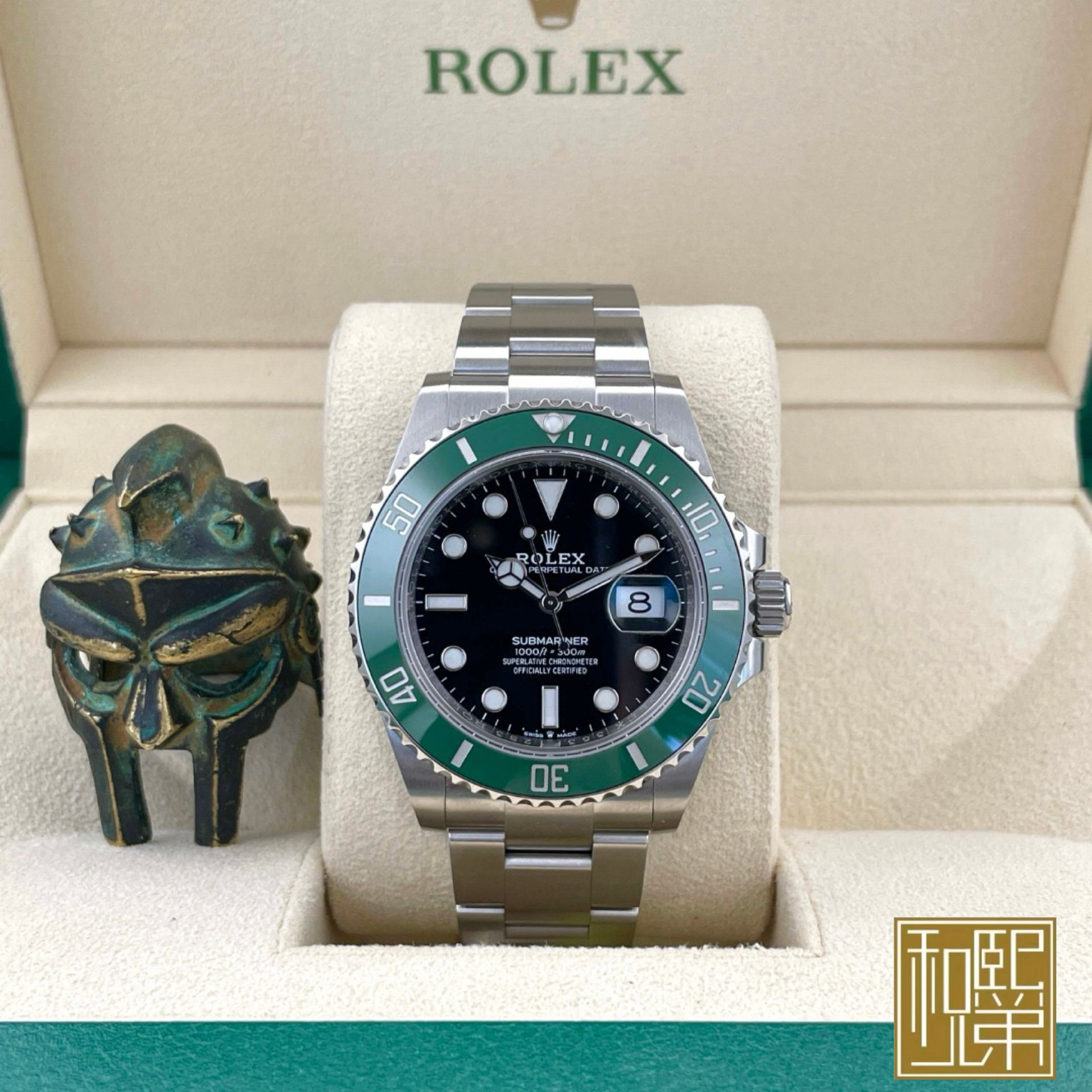 全新未使用 Rolex/劳力士 潜航者/m126610lv-0002/三代绿/22全/41