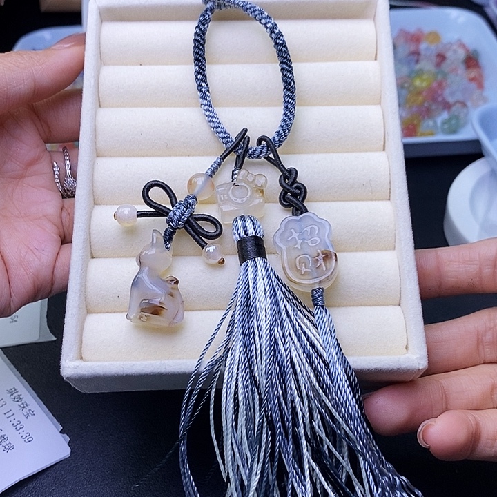 玛瑙/玉髓合金车挂样版